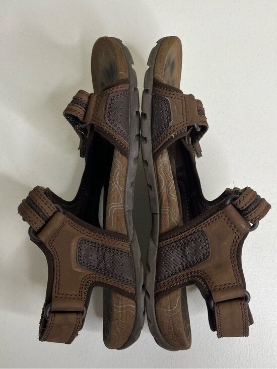 Merrell Sandspur Brown Sport Sandals Men Sz 10 Adjustable Hiking Comfort Outdoor main image 5